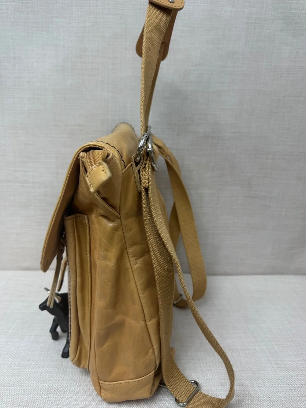 The Sak Ventura Convertible Leather Backpack Crossbody Bag